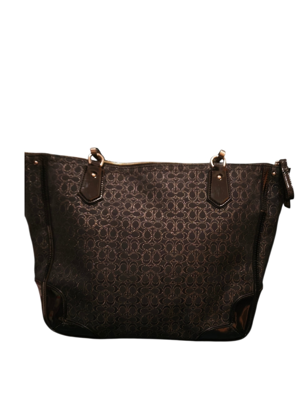 PLEASE READ DESCRIPTION - Coach Signature Black Tote Bag